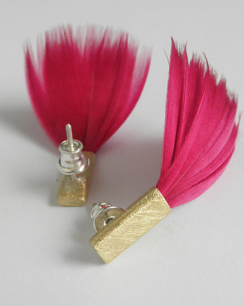 PIÓRKO kolczyki, Katarzyna Kaminska ART