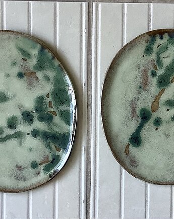 Duże talerze ręcznie robione, Ceramystiq