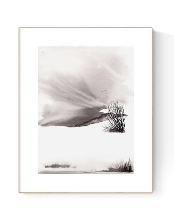 Obraz 30X40 cm malowany ręcznie, MiniMalArt
