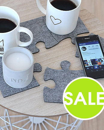SixFeltPuzzle sale, felt label