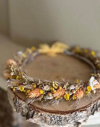 Wianek na głowę boho sielski, Łąka