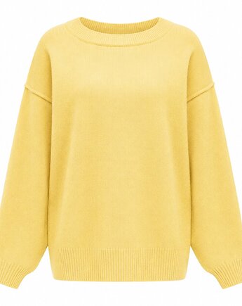 Sweter Cashmere Hug Maślany, MKTP