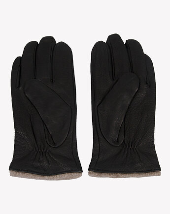 Rękawiczki męskie skórzane ocieplane wełną XL, ALLORA BE UNIQUE