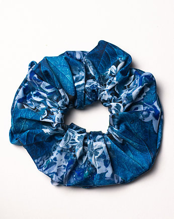Gumka scrunchie - Blue Garden, milita nikonorov