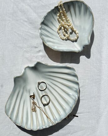 Zestaw ceramicznych muszli - opal, Och ceramika