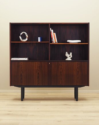 Regał palisandrowy, duński design, lata 70, produkcja: Dania, Przetwory design