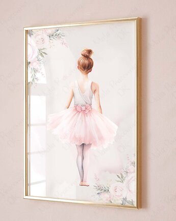 Plakat, obrazek baletnica nr.8, Mała Pracownia DK