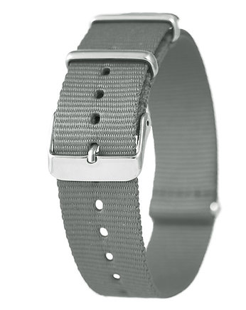 Pasek do zegarka - nato, szary, yenoo