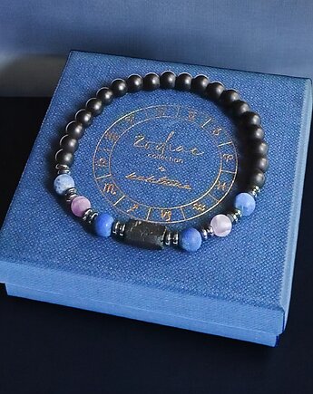 PANNA - zodiac collection - bransoletka na gumce, kaktusia