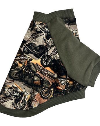 Bluza dla psa z raglanowym rękawem HARLEY rozmiar M, Psia szafa