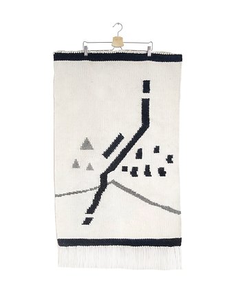 TOPOGRAFIA ręcznie tkany kilim  dywan, Bimbi Deco