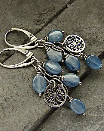 Kolczyki Kyanit I, RayOfArt