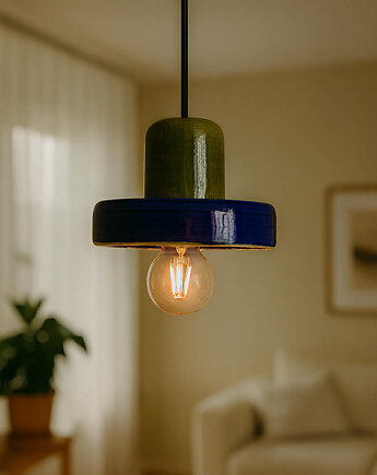 Lampa ceramiczna wisząca Fjord, Ceramika Nastawka