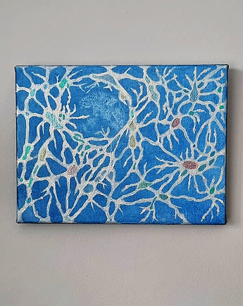 Akryl na płótnie Nokturn, ZeStrychu Handmade