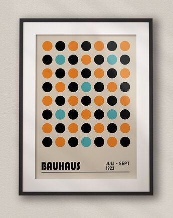 Minimalistyczny plakat - Bauhaus #16 - Do salonu, sypialni, biura, DAPIDOKA