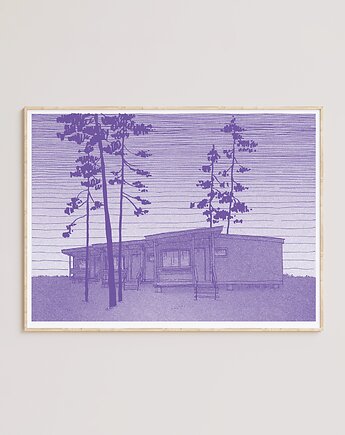 Plakat Ośrodek Wczasowy Jantar, Weronika Reroń