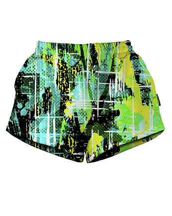 Shorty Spodenki Damskie DR.CROW Greasy Lime, DrCrow