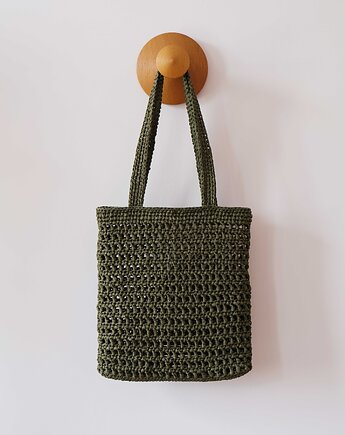 Szydełkowa torba na ramię, Bal handmade