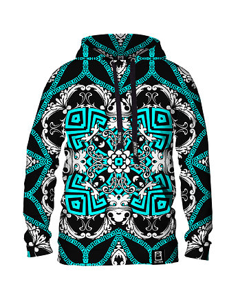 Męska Bluza z kapturem DR.CROW Mint Baroque, DrCrow