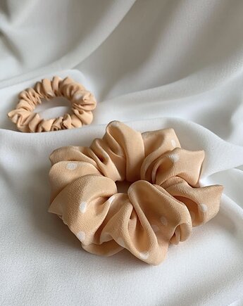 Jedwabna Scrunchie Peach, Volie Line