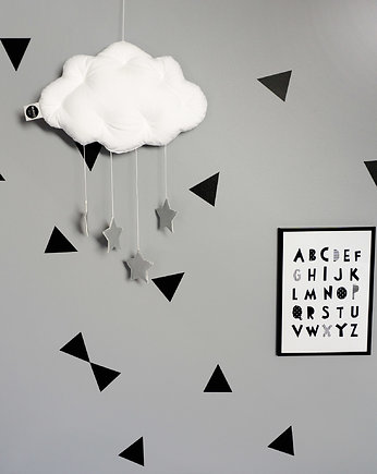 Mobil chmurka dekoracja na ścianę Velvet, Nukko Design