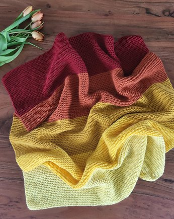 Dziecięcy kocyk merino/akryl/kaszmir, Złośliwy Lis