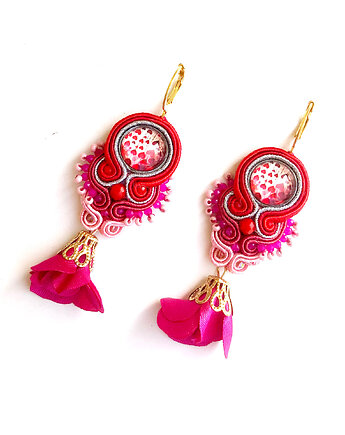 Sutaszowe kolczyki PETRA, Sylwia Żak