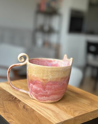 Koci kubek, 350 ml, Ganna.pottery