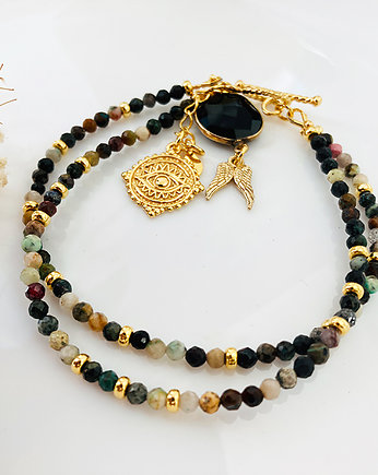 Bransoletka TURKUS, bransoletka z okiem, Anemon Atelier