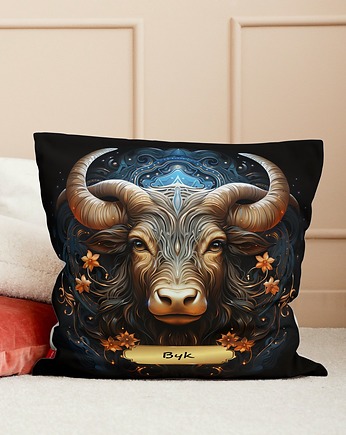 Poduszka znak zodiaku horoskop poduszka prezent znaki zodiaku byk, Uszyciuch
