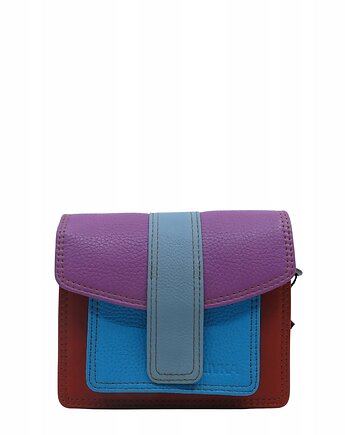 Torebka damska skórzana z klapką regulowany pasek na ramię OLIVKA, Olivka Warsaw