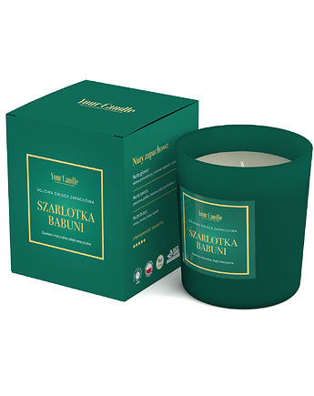 Świeca zapachowa Sojowa Szarlotka Babuni 210 ml - Your Candle, Your Candle