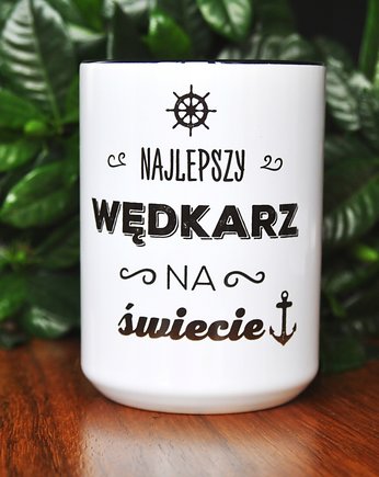 Najlepszy wędkarz na świecie, kubek dla wędkarza, Sowia Aleja