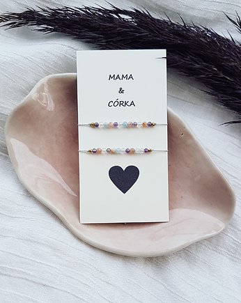 Delikatne bransoletki dla Mamy&Córki, Szmaragdowa Polana