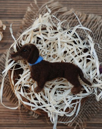 Jamnik - broszka, BoboLobo Handicraft