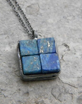 Lapis lazuli  - naszyjnik, Beata Trotter