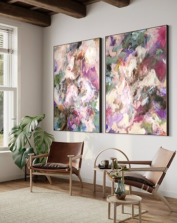 Zestaw obrazów 100x70 cm, Dorota Ferens