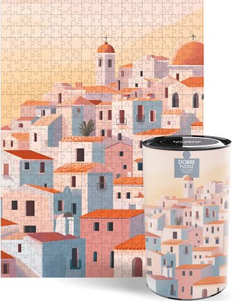 Pustynne Miasto Puzzle 500 Elementów, Wosk i Knot
