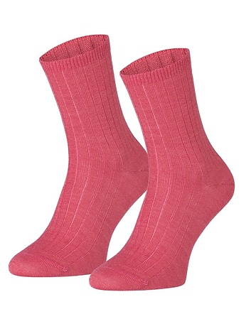Skarpety z wełny merino dla kobiet różane, EsteraShop