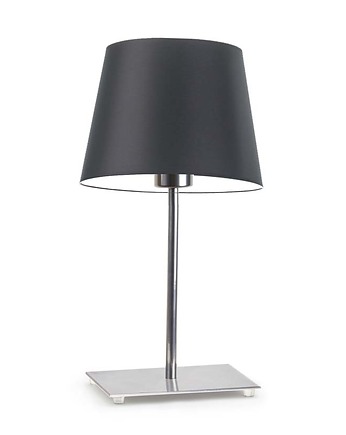 Metalowa lampa nocna z abażurem GENUA, LYSNE