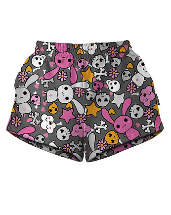 Shorty Spodenki Damskie DR.CROW Skull Rabbit, DrCrow