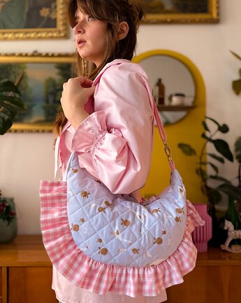 Torebka Słodziara fioletowe gąski, to moje