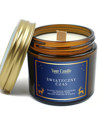 Świeca zapachowa sojowa Świąteczny Czas 120ml- Your Candle, Your Candle