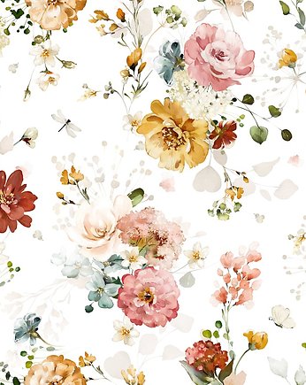 Tapeta ścienna Garden Flowers 5 53cm x 10m PZ, Bajkowe Wnetrza