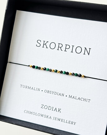 Zodiak bransoletka SKORPION, Chmolowska Jewellery