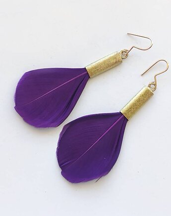 PIÓRKO kolczyki, Katarzyna Kaminska ART