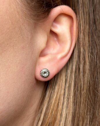 Kolczyki sztyfty róża wiatrów, Colie