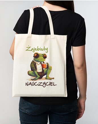 Torba bawełniana "Żajebisty nauczyciel", Fotobloki and decor