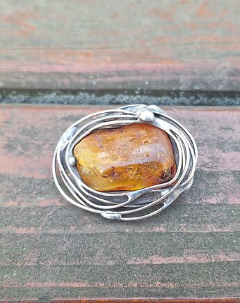 Pogoda - broszka, po drugiej stronie lustra