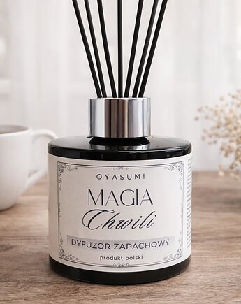 Dyfuzor zapachowy z patyczkami Magia Chwili 100 ml  irys pralina porzeczka, Oyasumi